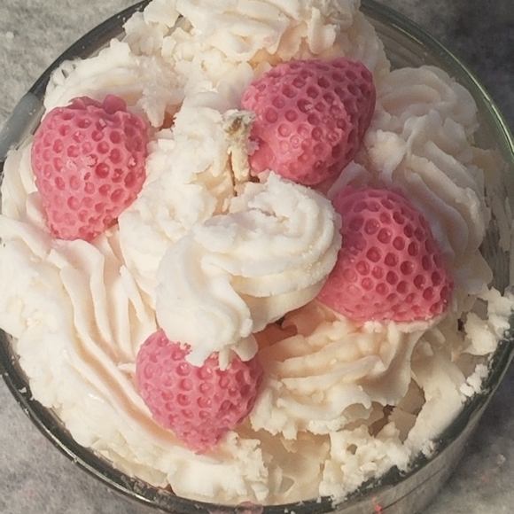 Strawberry Shortcake Candle - Picture 2 of 2